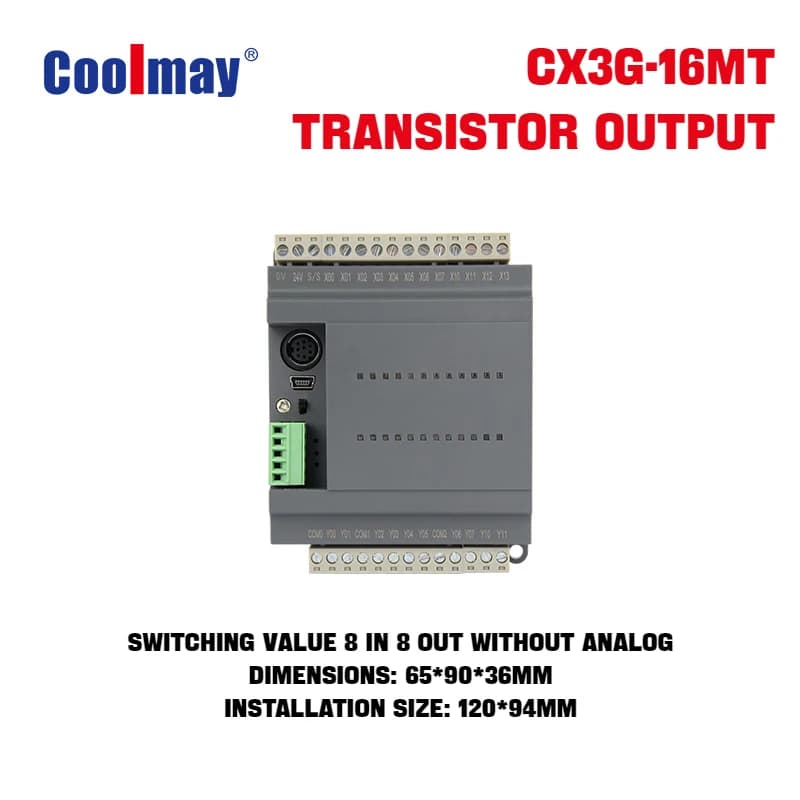 Coolmay-API CX3G, Remplacement Mitsubishi FX3U, Punta Kltsupport, Personnalisé, Analogique, Interpol