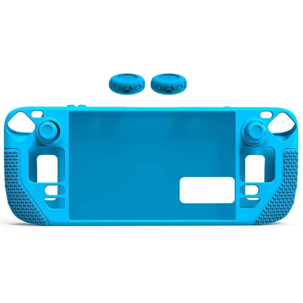 Accessoires pour console de jeu Steam Deck, accessoires en silicone tout compris, capuchons de bouto
