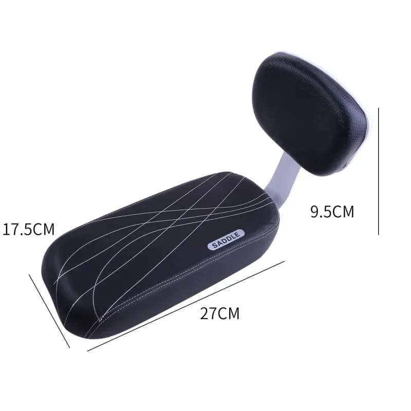 Accessoires de Cycle pièces Bicicleta vélo siège arrière selle enfant avec poignée de dossier accoud