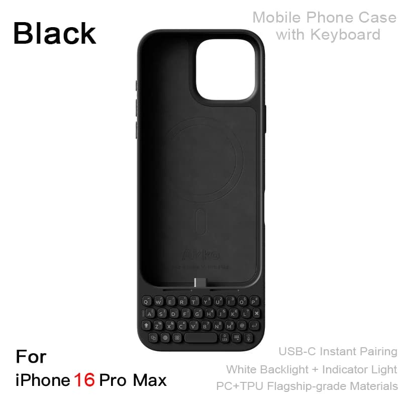 Coque de téléphone Mini clavier 37 touches, étui de téléphone à aspiration magnétique, Compatible av