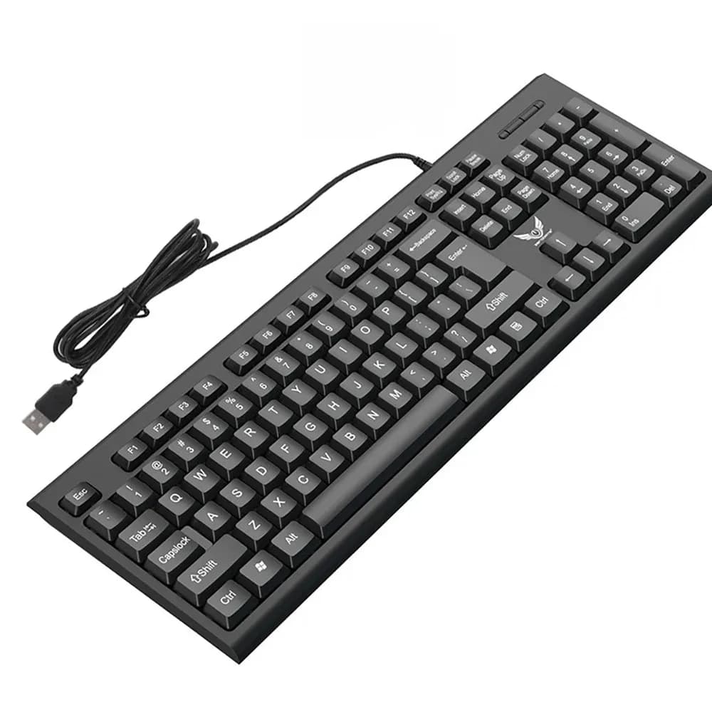 Clavier filaire USB 104 touches clavier de jeu coloré rvb clavier de sensation mécanique clavier Sta