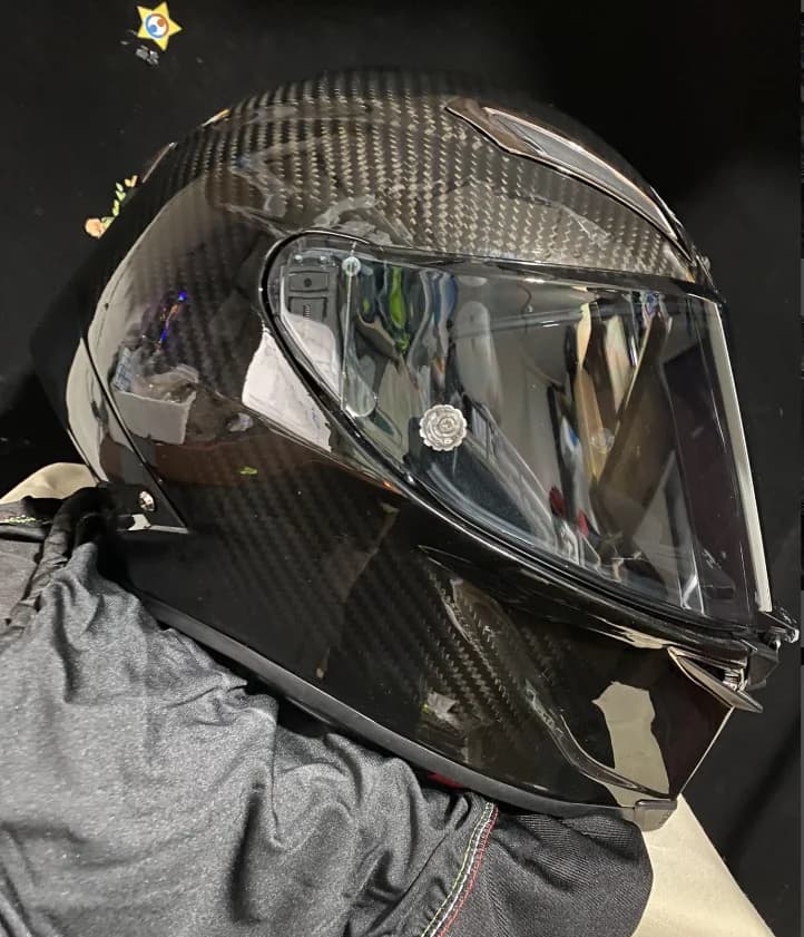Casque intégral en fibre de carbone, puzzles de course de motocross, équipement de moto, configurati