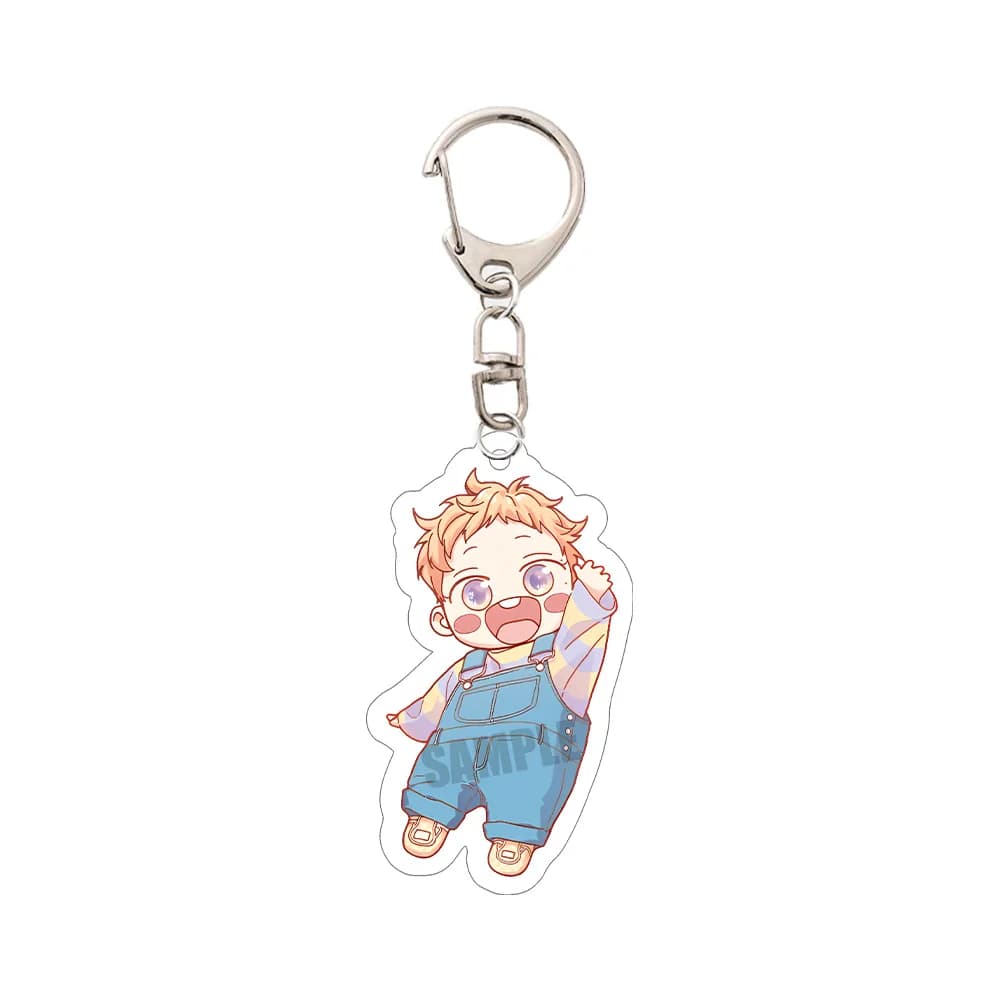 L'amour est une illusion ! Accessoires en acrylique BL Yaoi Manhwa, porte-clés, figurines, objets de