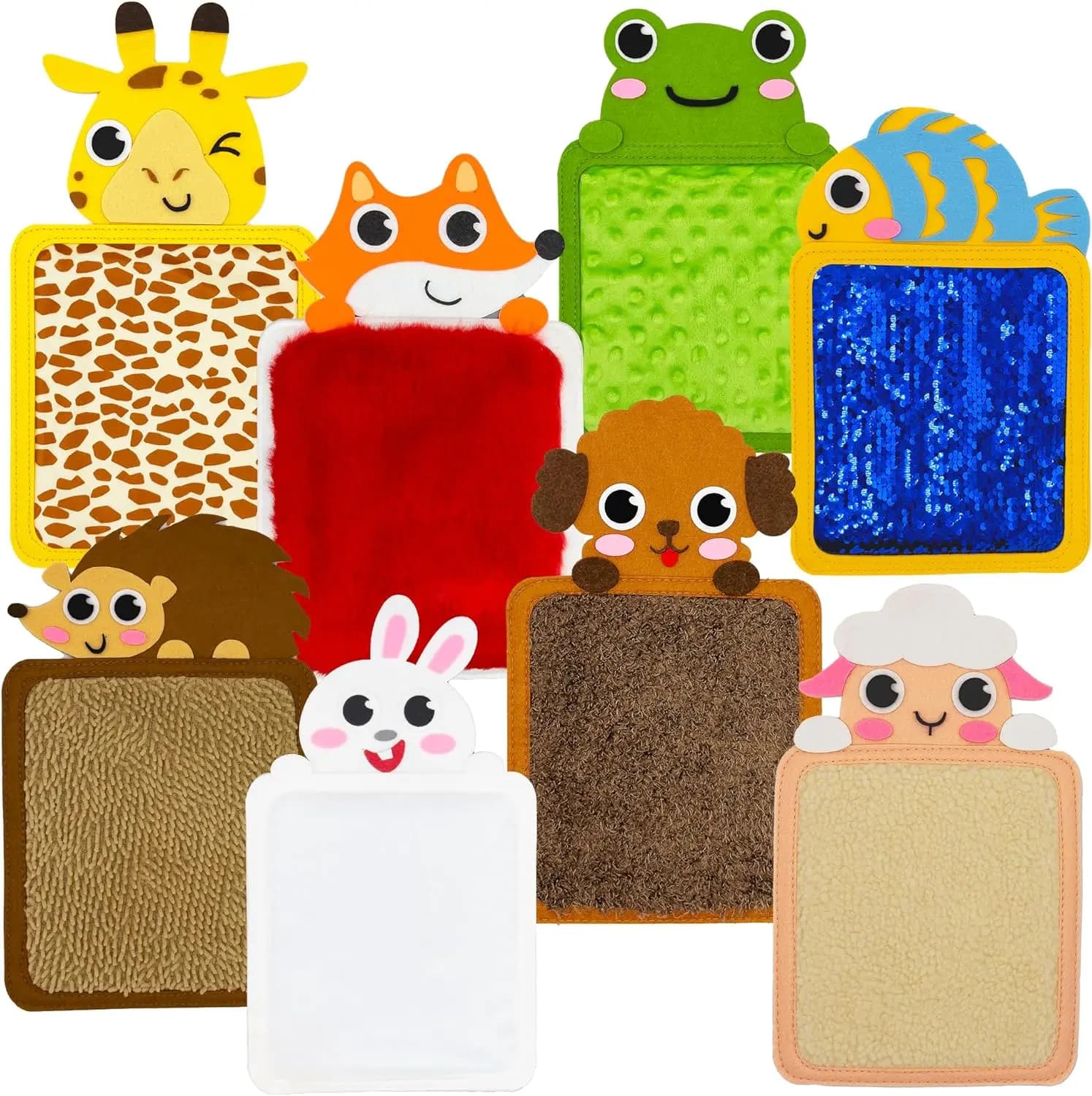 Tapis sensoriel tactile, jouet éducatif pour le développement, planche d'activités Montessori, compé