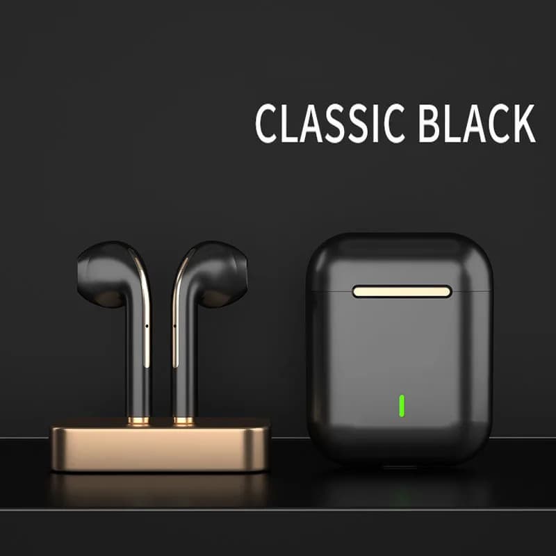 Écouteurs sans fil J18 TWS, casque Bluetooth 5.3, longue durée de lecture, appel vocal suppression d