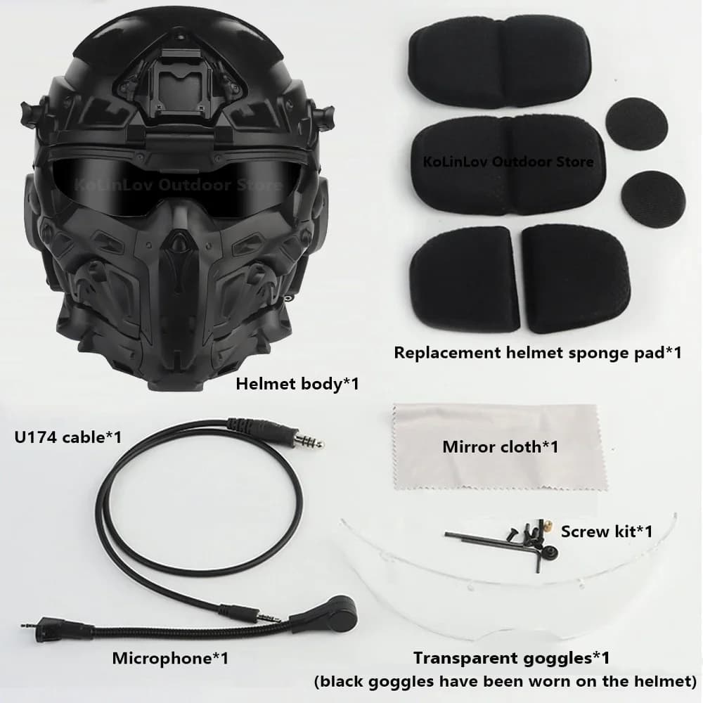 Casque militaire casque rapide casque de Communication intégré ventilateur Anti-buée casque d'assaut