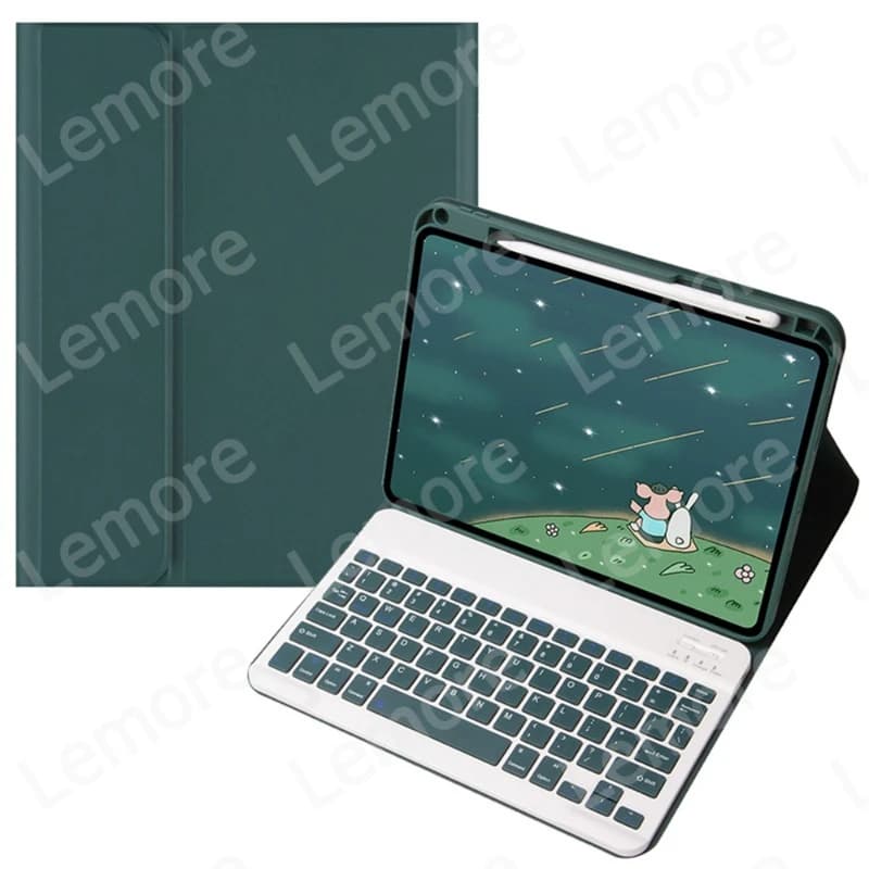 Étui Clavier avec Emplacement pour Stylet pour Xiaomi Pad 7 Xiaomi Pad 7 Pro 11.2'' Housse Support C