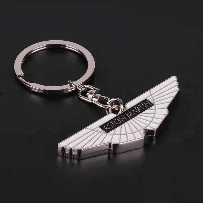 Porte-clés en métal avec logo de voiture, cadeaux, porte-clés en alliage de zinc pour Aston Martin D