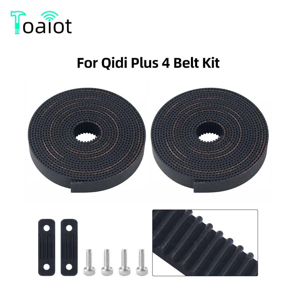 Kit de courroies pour Qidi Plus 4, transmission précise et durable, 2 pièces X+Y pour Qidi Plus 4, p