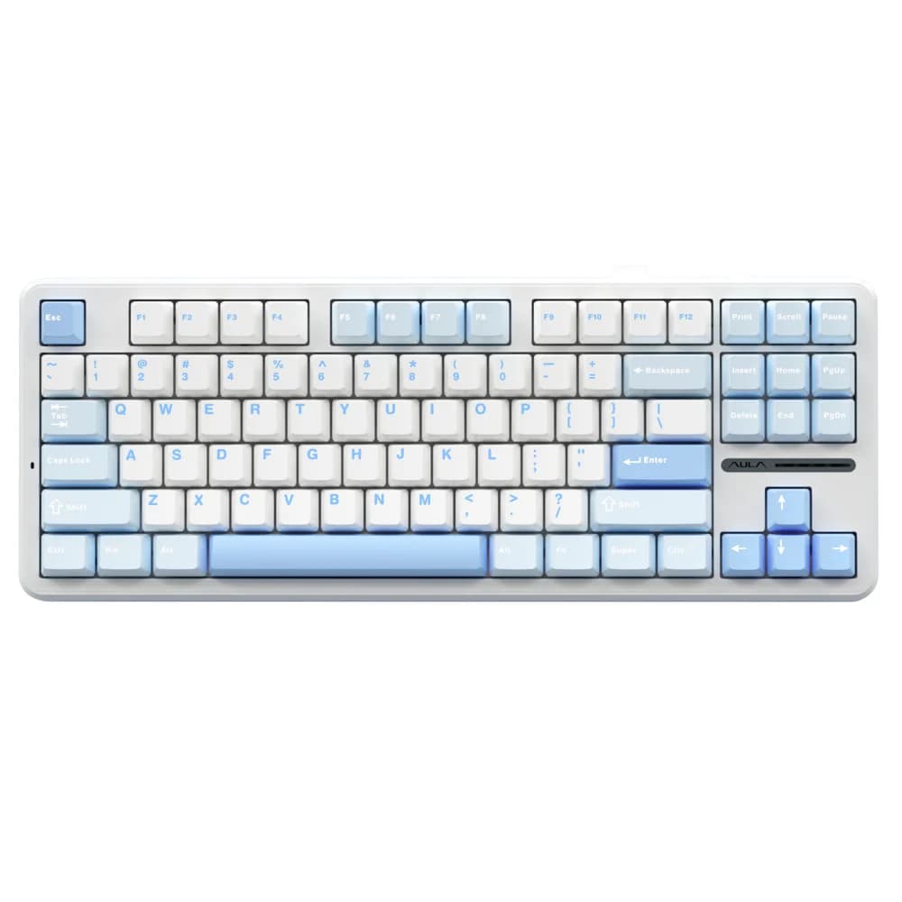 AULA F87 Pro joint clavier mécanique de jeu 75% disposition TKL sans fil échange à chaud rvb clavier