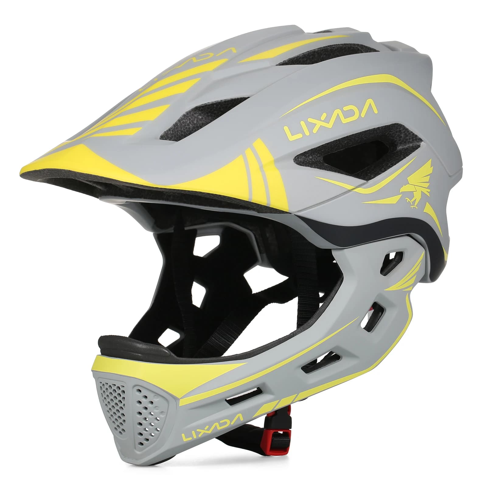Lixada enfants détachable casque intégral enfants sport sécurité vélo casque équipement de protectio