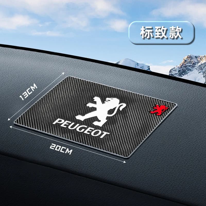 Tapis collant antidérapant pour tableau de bord de voiture, support de tapis antidérapant, accessoir