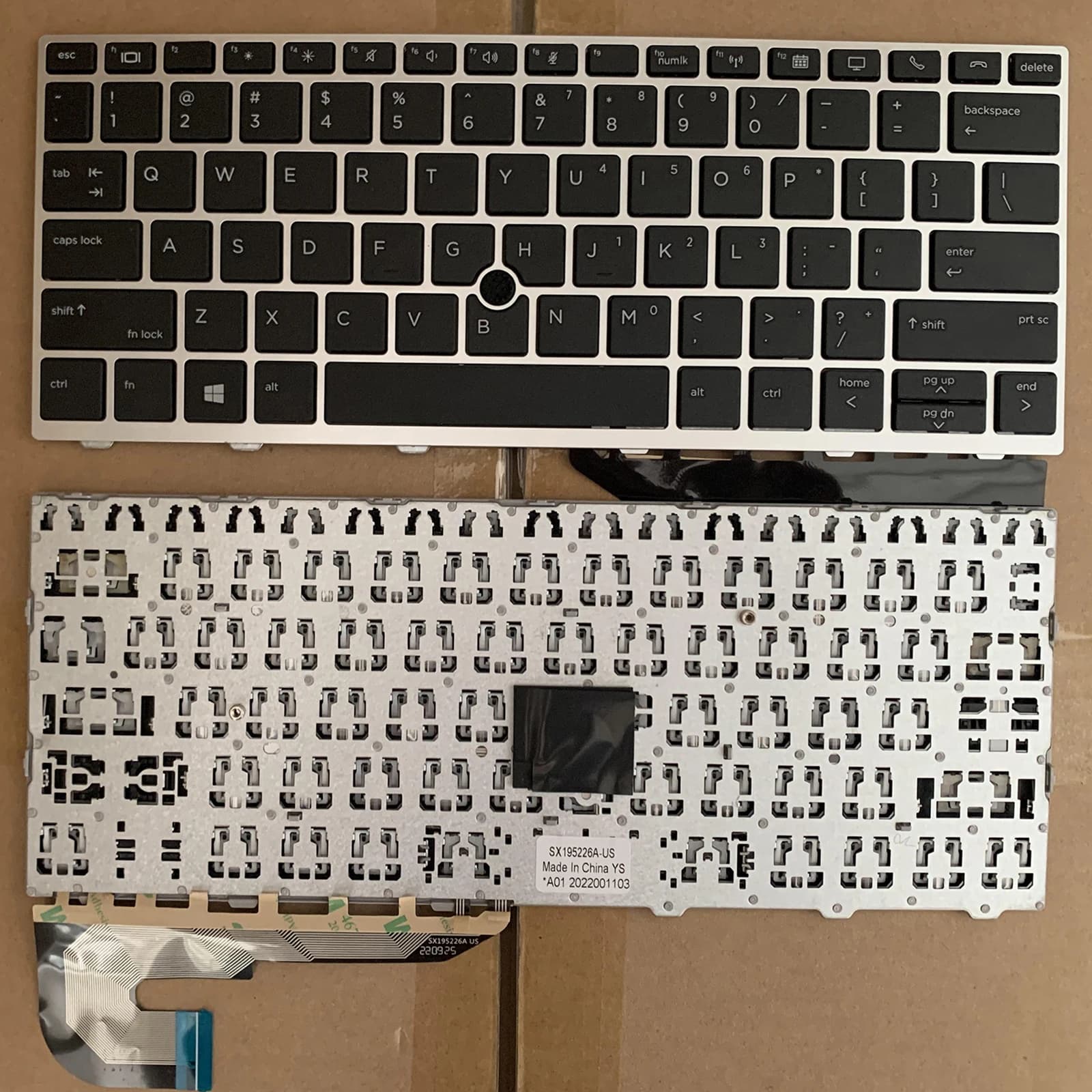 Clavier d'ordinateur portable américain pour Hp EliteBook 730 g5 735 g5 735 g6 830 g5 830 g6 836 g5 