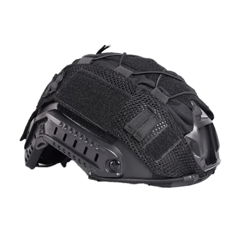 Housse de casque tactique en tissu camouflage, couvre-chef pour casques rapides Ops-Core, casque mil