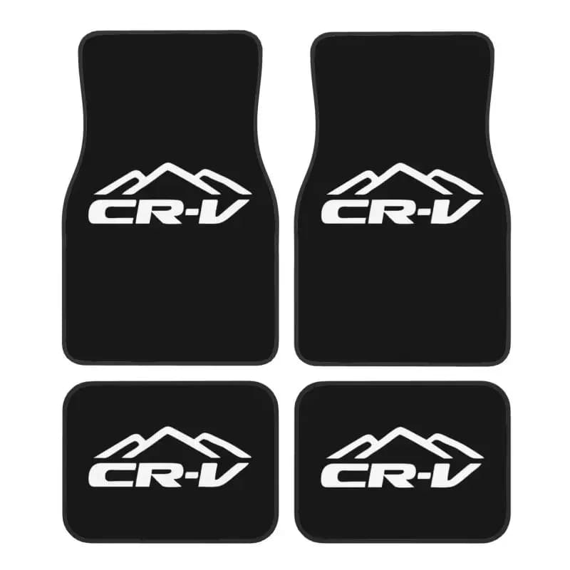 Tapis de sol de voiture Overland CRV personnalisé de 4 pièces tapis de pied avant et arrière avec su
