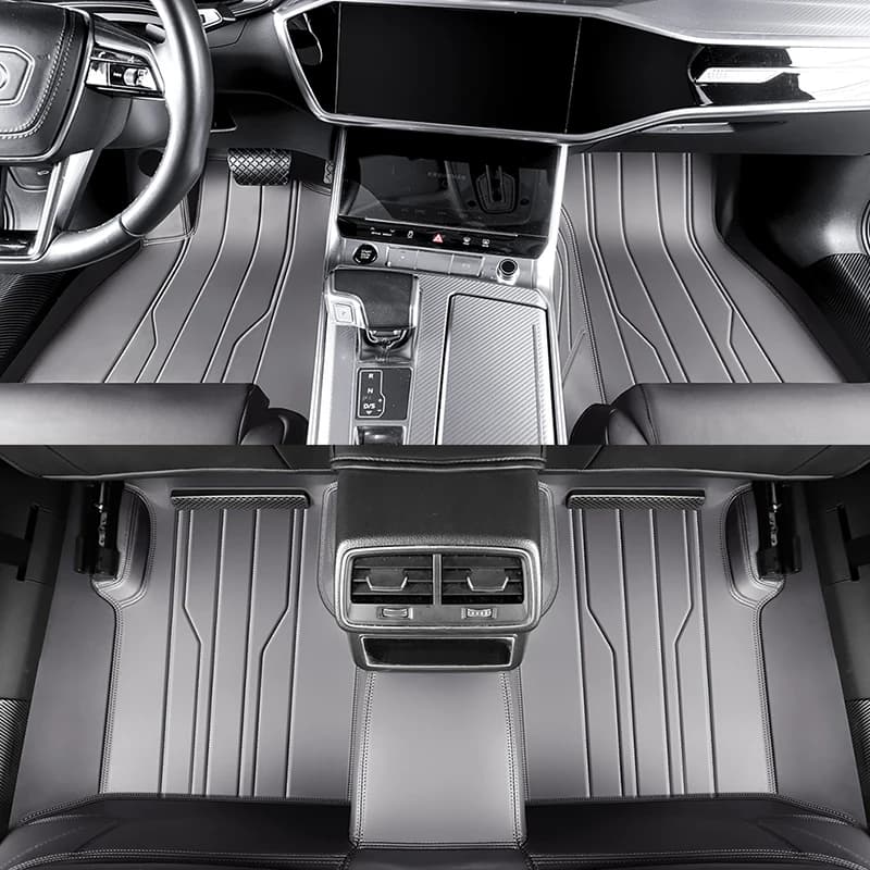 Tapis de sol de voiture à couverture complète personnalisé, pour Vw Tiguan 2017-2023 Touareg 2019-20