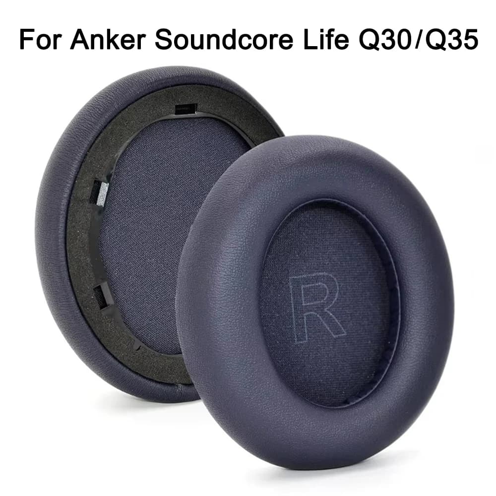 Oreillettes de remplacement en mousse à mémoire de forme, pour Anker Soundcore Life Q35 Q30 Q20 Q10