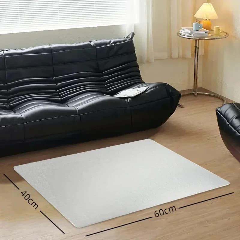 Tapis de luxe rétro pour chambre à coucher, en peluche épaisse, pour chevet, grande surface, décorat