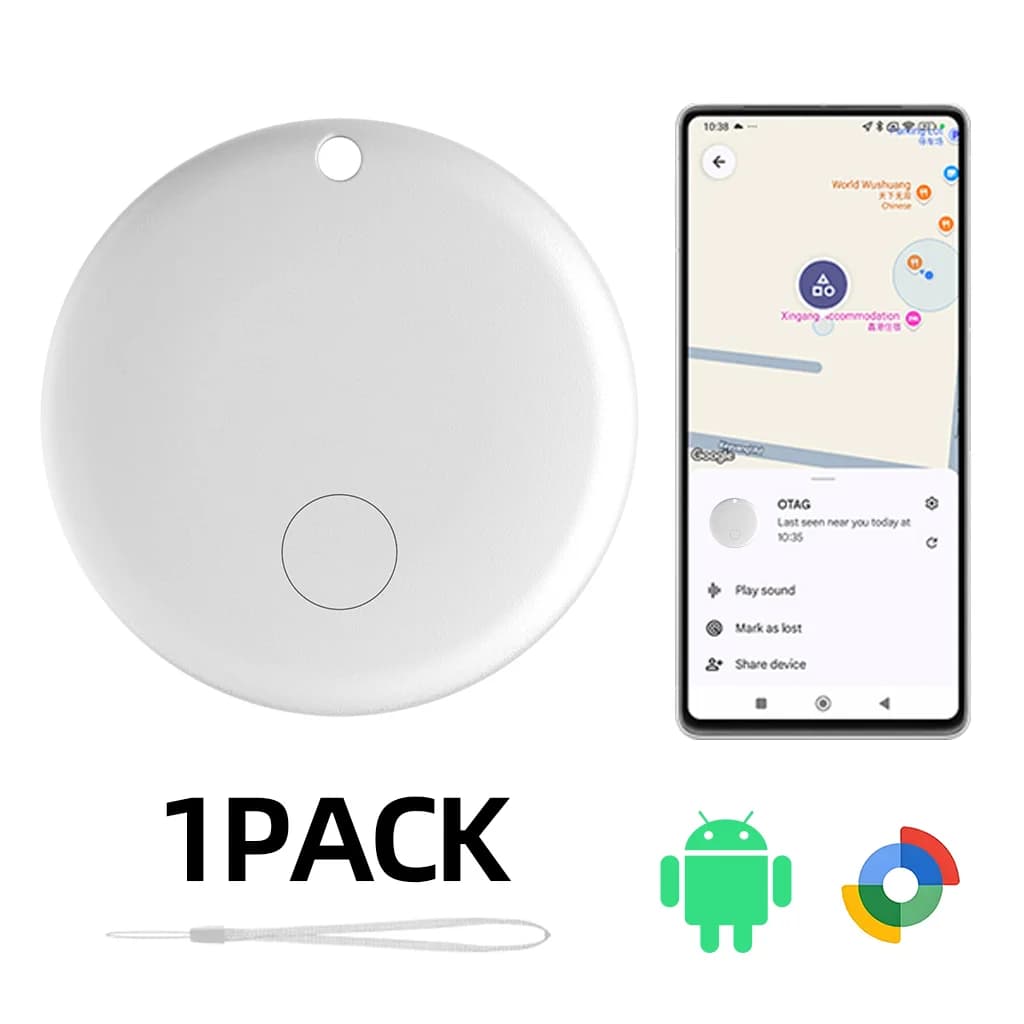 Traceur Android compatible avec Google Find My Device, localisateur Bluetooth, dispositif anti-perte