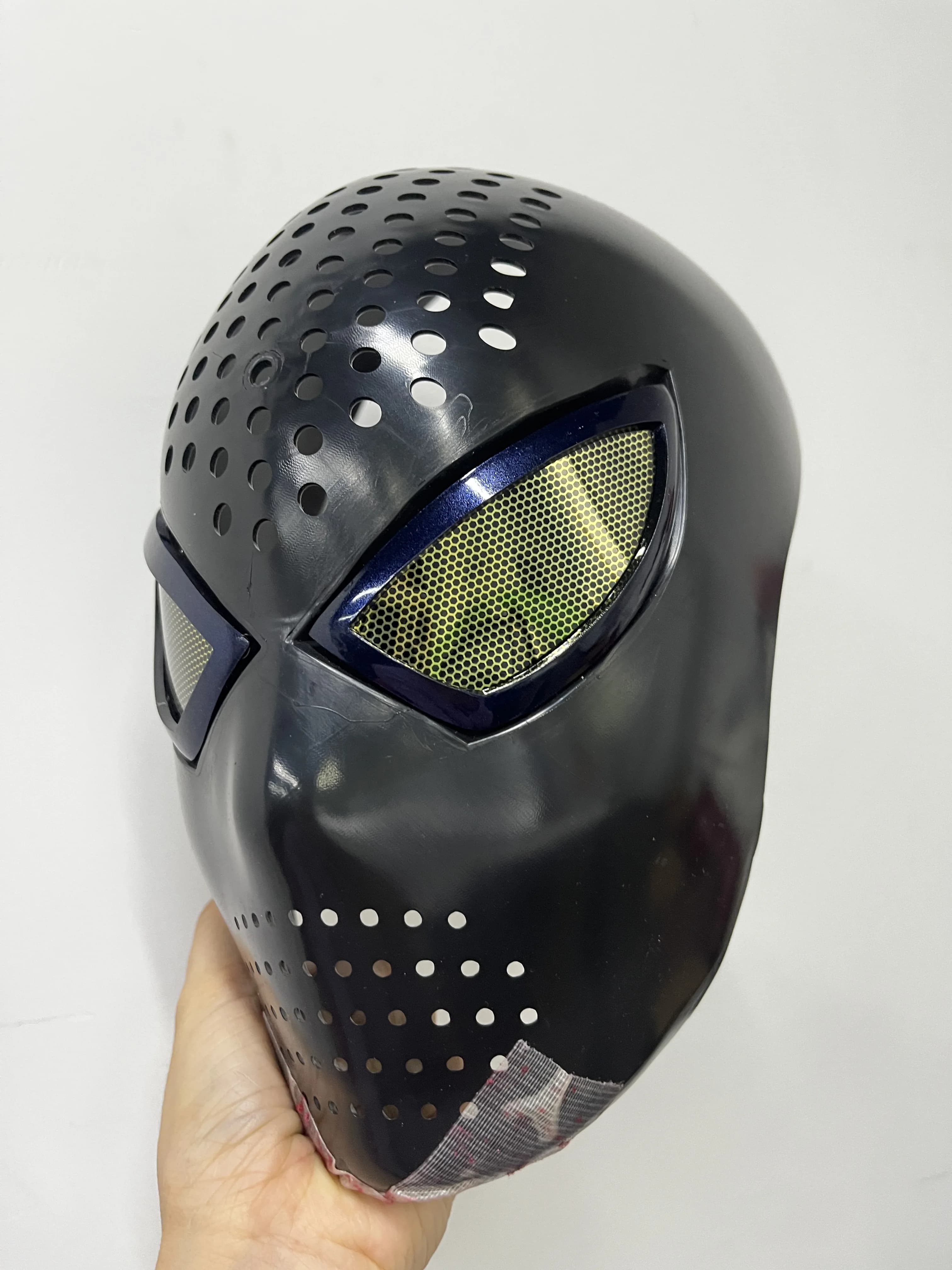Casque Spider Man 1 personnalisé, masque Spider Man Andrew Garfield, visage de bande dessinée de fil