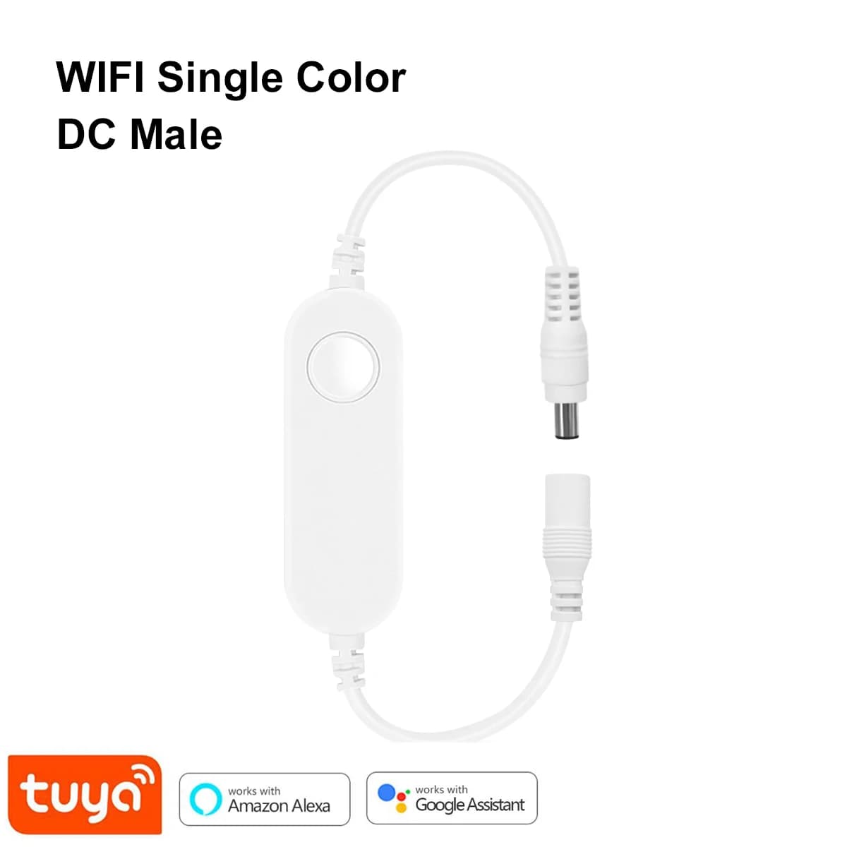 Contrôleur WIFI Tuya SmartLife DC12V-24V, contrôleur LED USB 5V, contrôleur de bande LED couleur/RGB