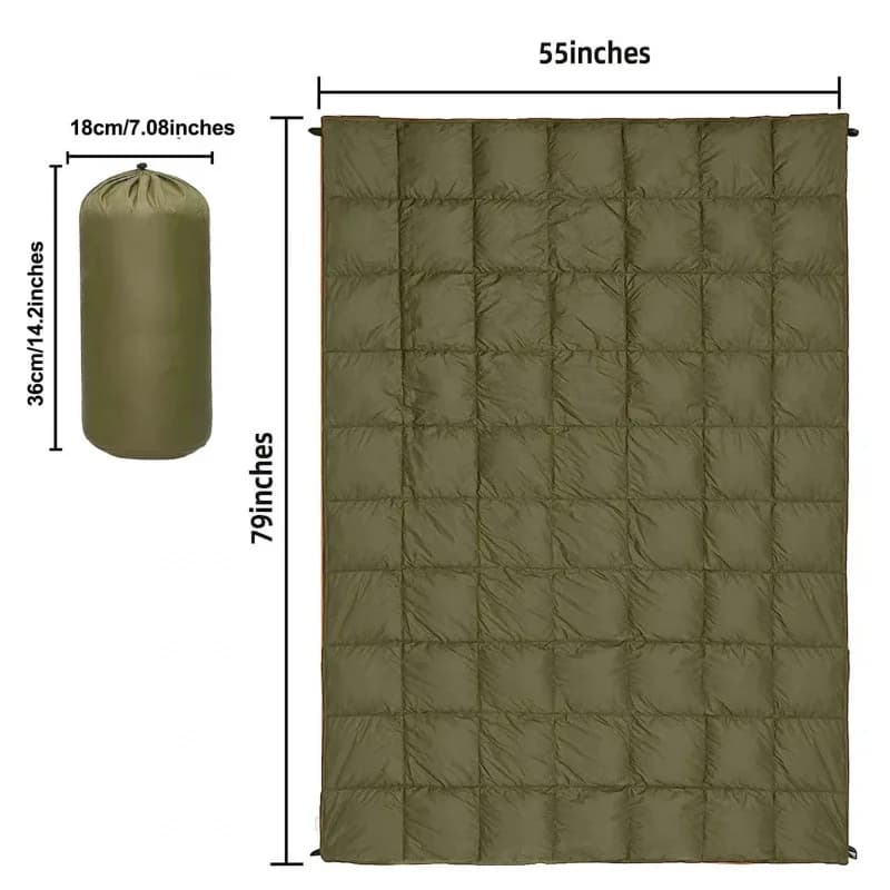 Tapis de Camping de voyage de couleur unie, cape chaude imperméable pour l'extérieur, couverture de 
