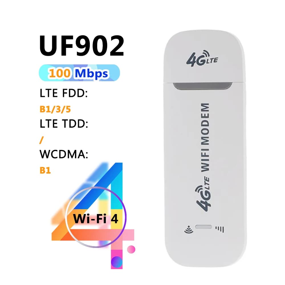 DALFTECH – routeur Wifi 4G LTE, Modem Portable USB avec point d'accès, réseau haute vitesse 100 et 3