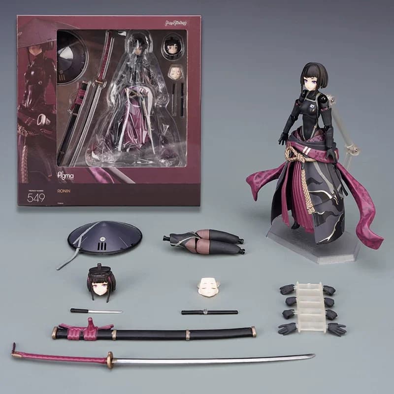Figurine d'action Anime Ronin Warrior Figma 549, modèle articulé, jouet de collection, décoration de