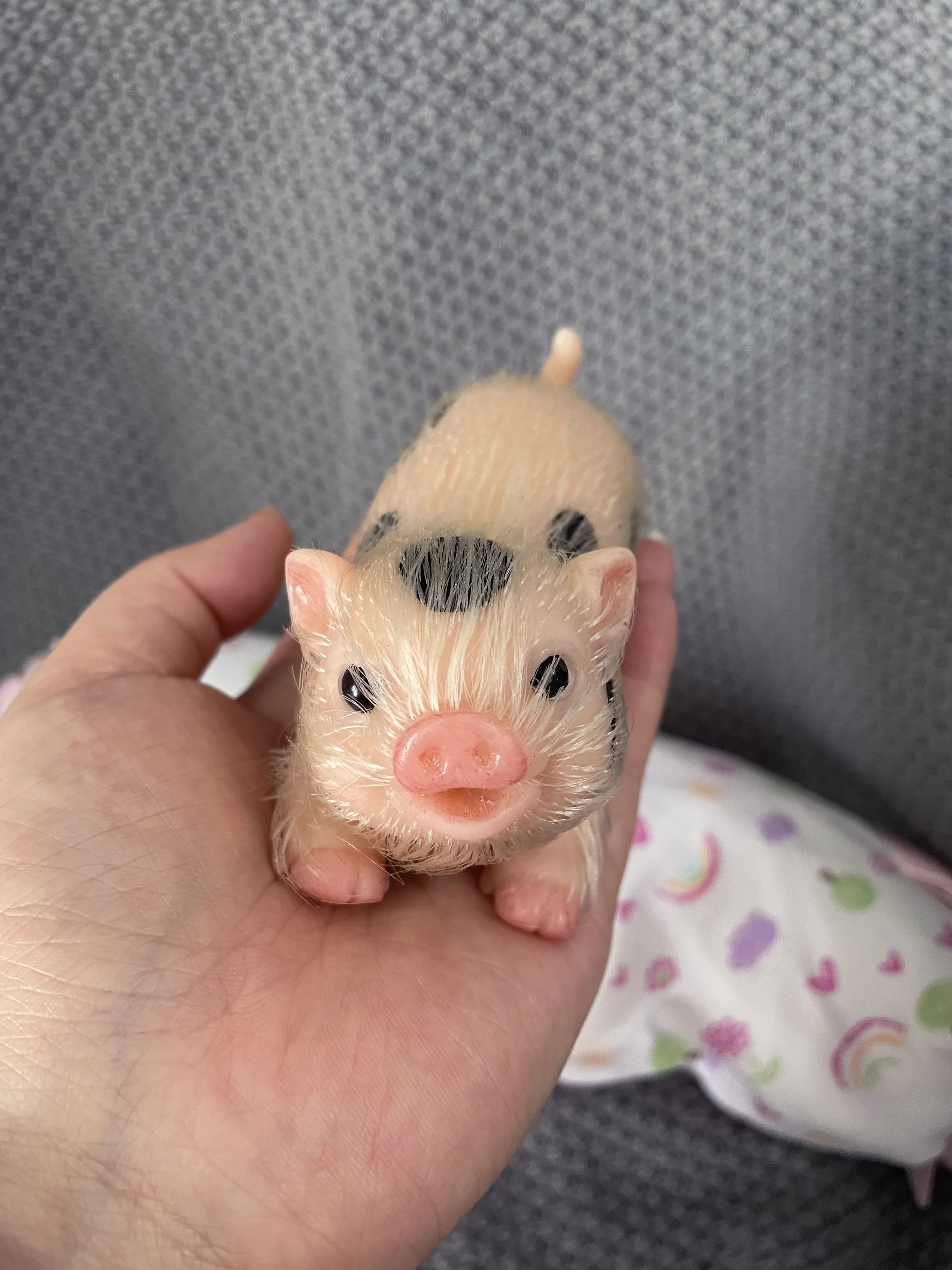 Poupées cochonnettes de 5 pouces, corps entier en silicone souple, réalistes, mignonnes, miniatures,