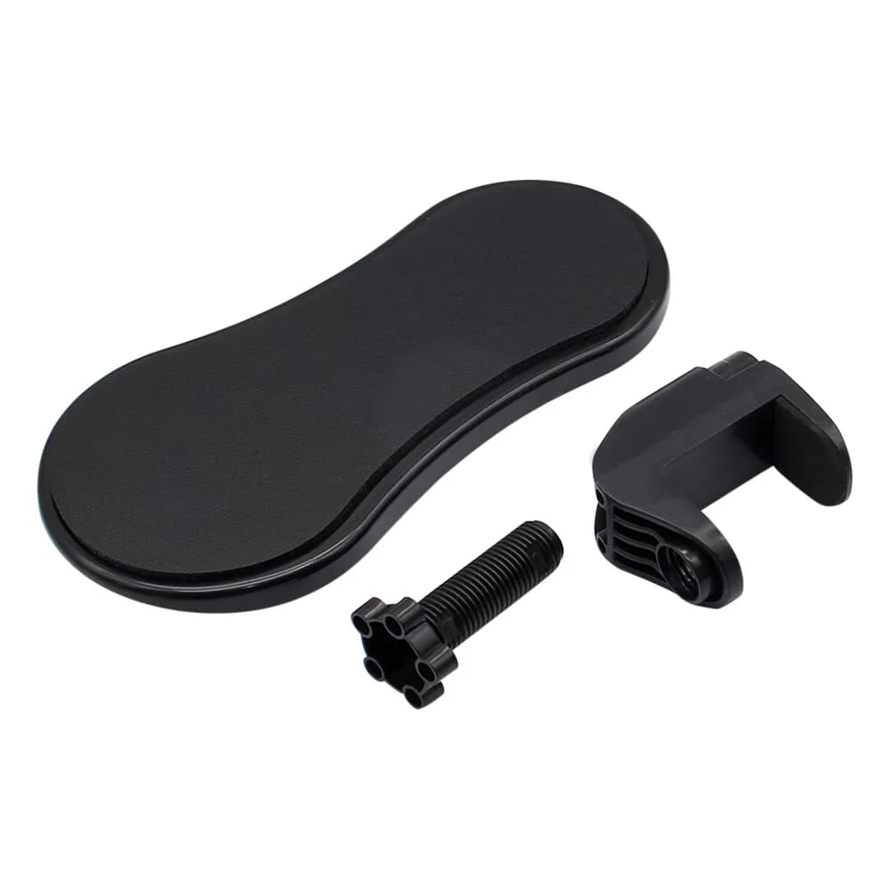 Repose-bras d'ordinateur pour bureau, Support de repose-poignet ergonomique réglable pour clavier, e