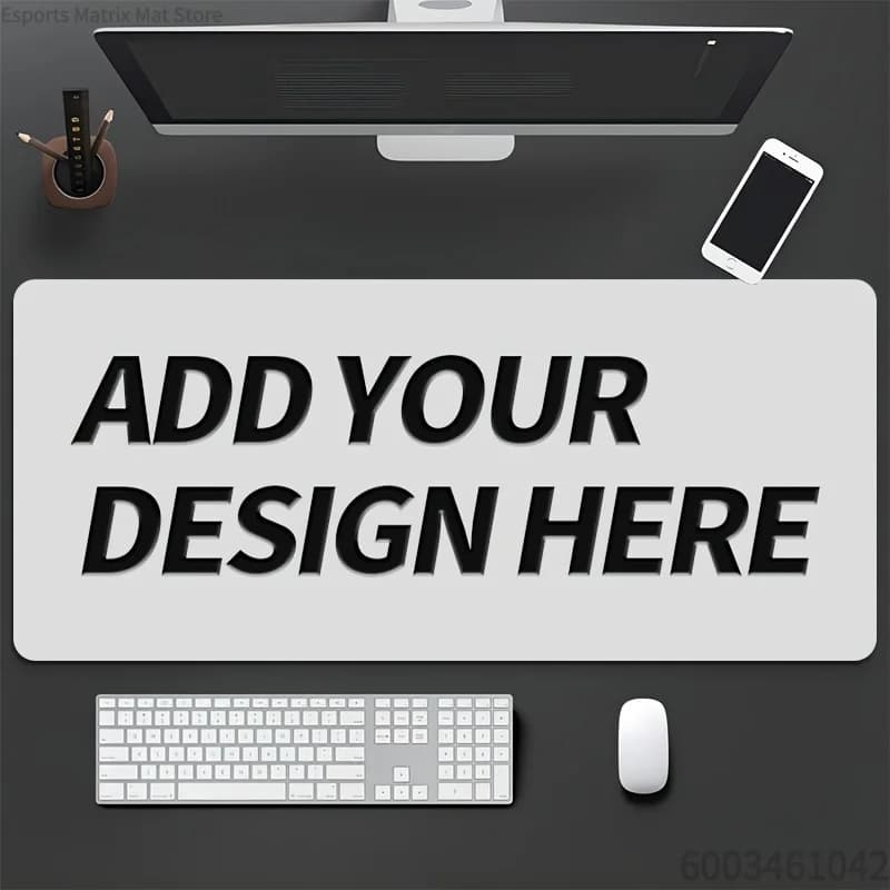 Tapis de souris personnalisé pour e-sport, motif de personnage de jeu sur mesure, facile à nettoyer,