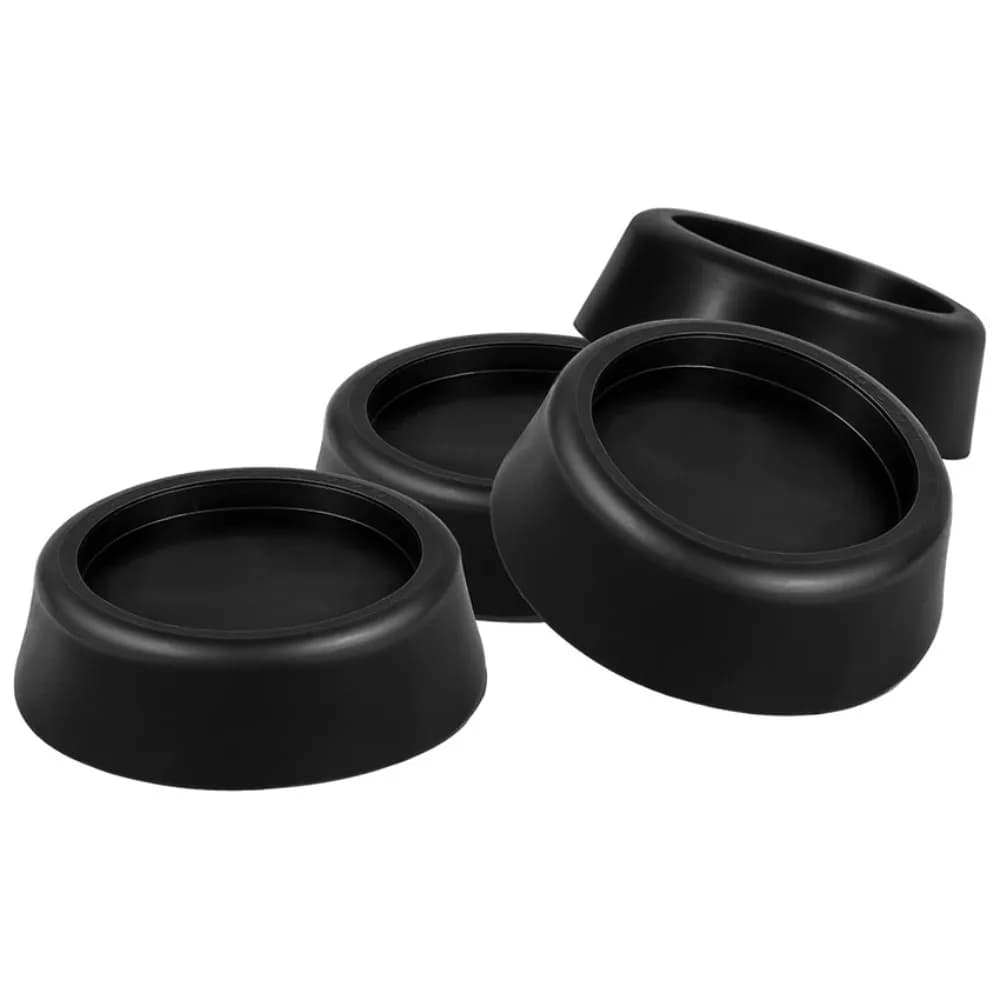 Lot de 4 patins anti-vibration en silicone pour machine à laver, tapis antidérapant absorbant les ch