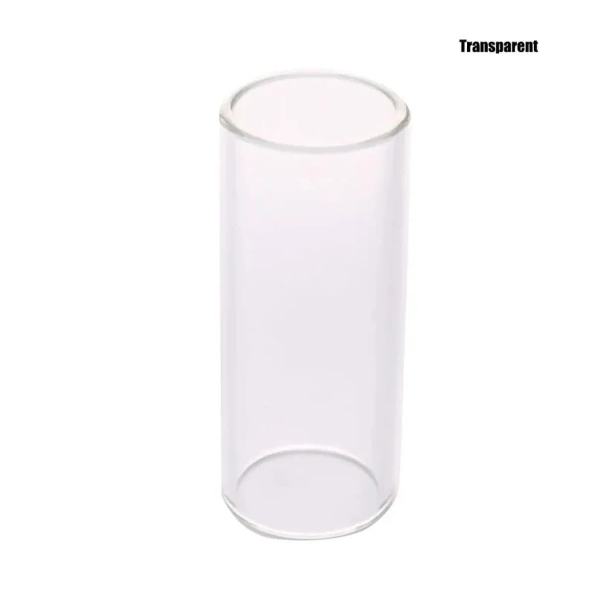 Miwayer curseur 60MM haut guitare barre coulissante en acier inoxydable métal/verre doigt diapositiv