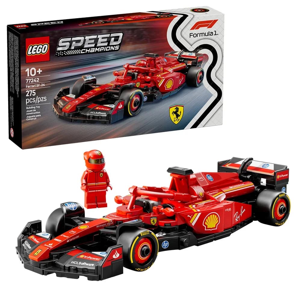 LEGO Speed Champions Ferrari SF-24 F1 voiture de course jouets ensembles de construction formule 1 F