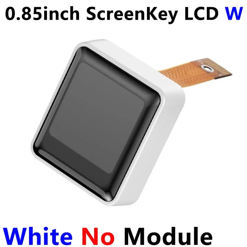 Écran d'affichage LCD 0,85 pouce avec clavier mécanique à boutons 128x128 pour Arduino / Raspberry P