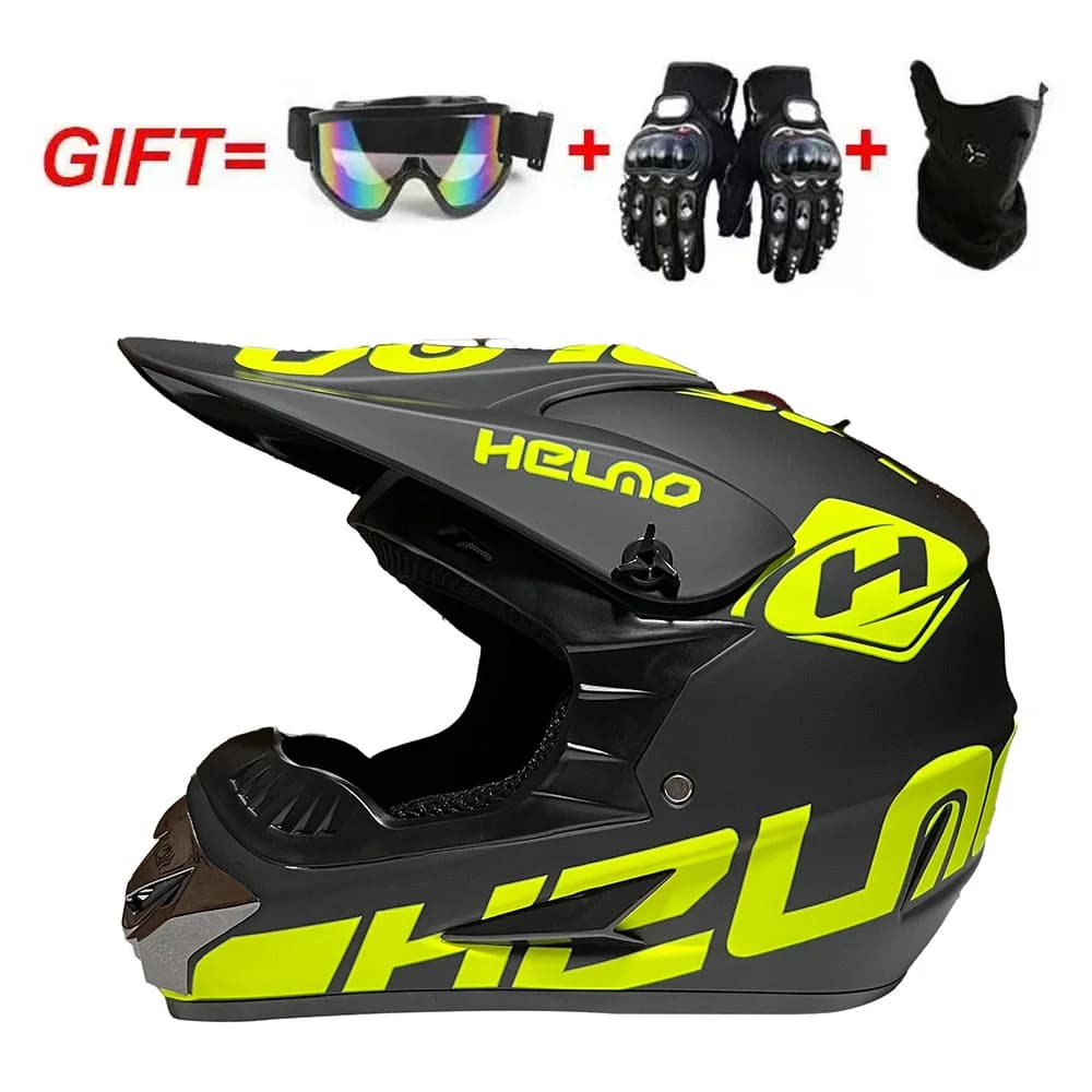 Casque moto enfants casque tout-terrain vélo descente AM DH casque croisé capacete motocross casco