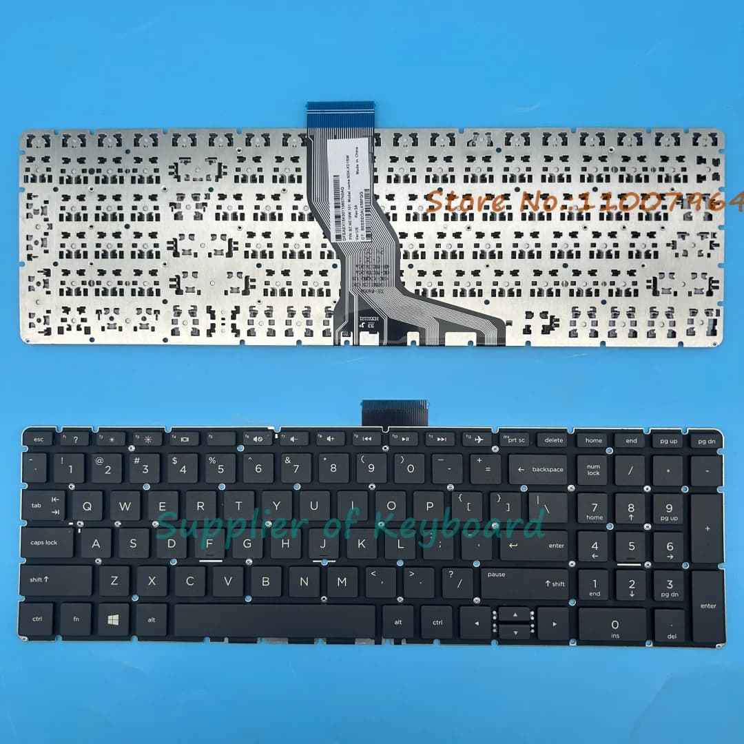 Nouveau clavier anglais pour HP Pavilion 15-br000 15-br001cy 15-br001ds 15-br002cy 15-cc000 15-cd000