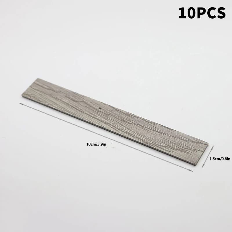 Mini planches de sol pour maison de poupée, carrelage Miniature en bois pour meubles de maison de po