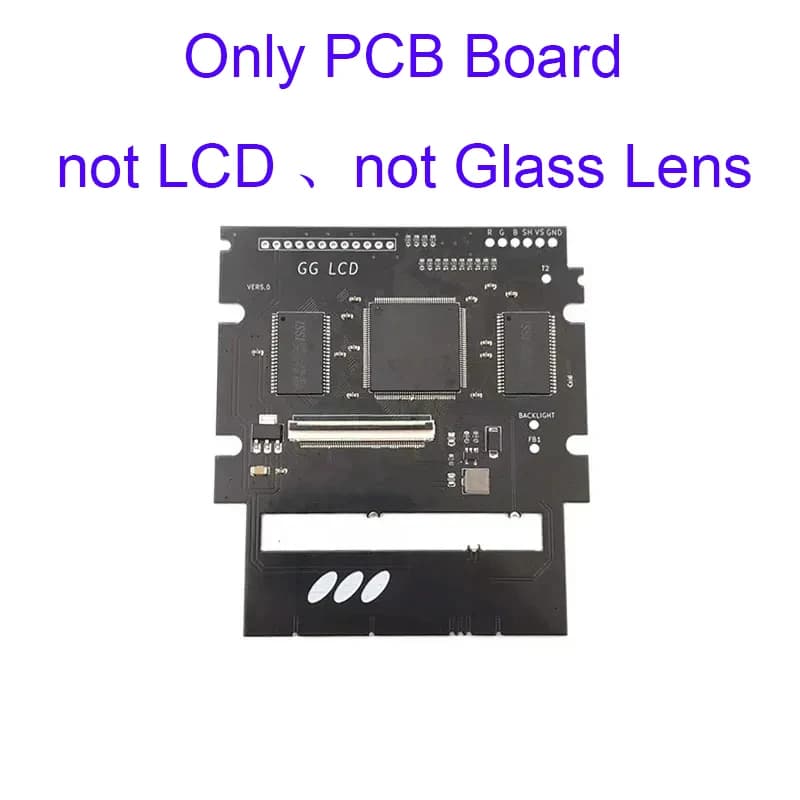 Écran LCD pour SEGA Game Gear, affichage complet HighLit, VGA Out Mod, luminosité réglable, Kits LCD
