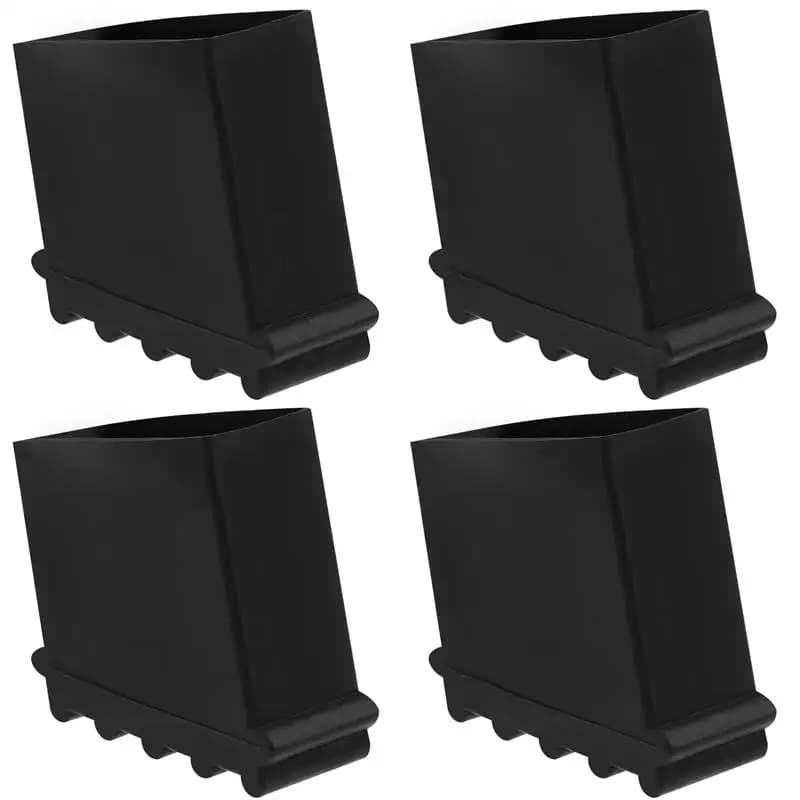 Couvre-pieds polyvalents pour escaliers, 4 pièces, protection des pieds, tapis de pied en caoutchouc
