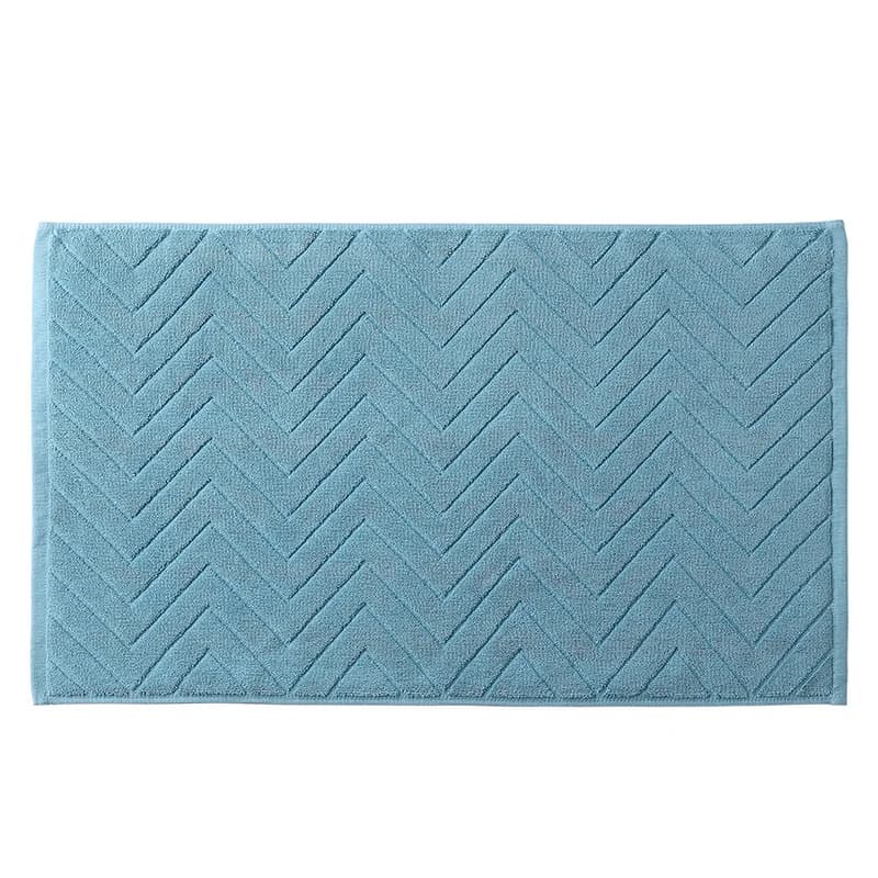 Inyahome tapis de bain de luxe serviette de sol 100% coton absorbant hôtel SPA tapis de douche lavab