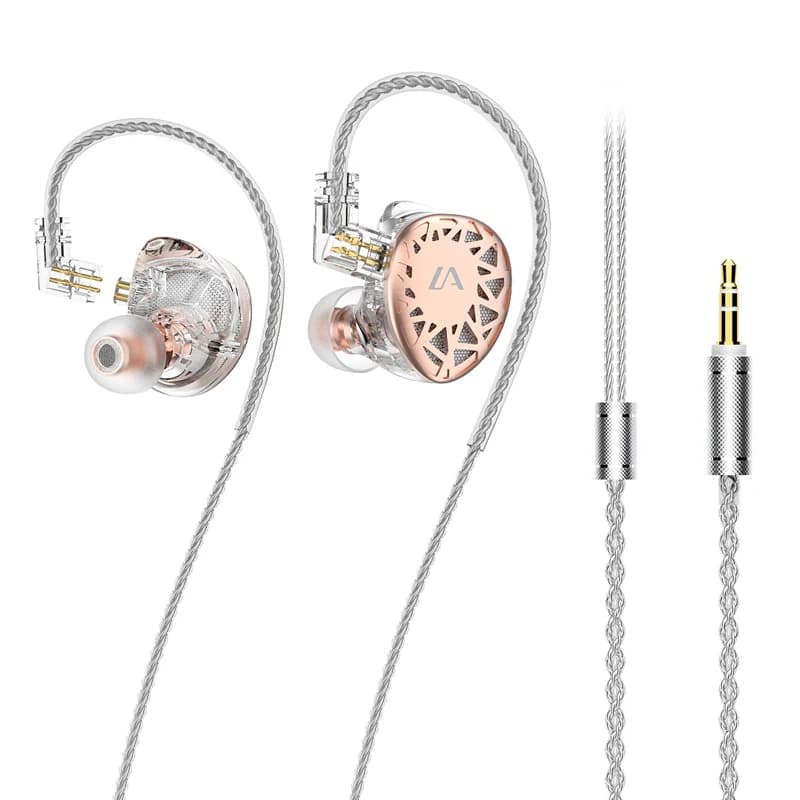 Écouteurs dynamiques HiFi, 2esse + 2BA + 2EST, technologie hybride électrostatique à armature d'équi