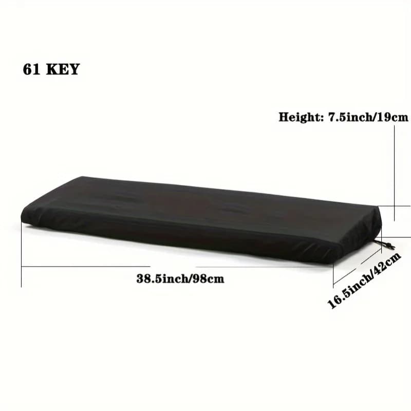Housse de protection complète pour clavier de piano électrique 61/88 touches, anti-poussière, étanch