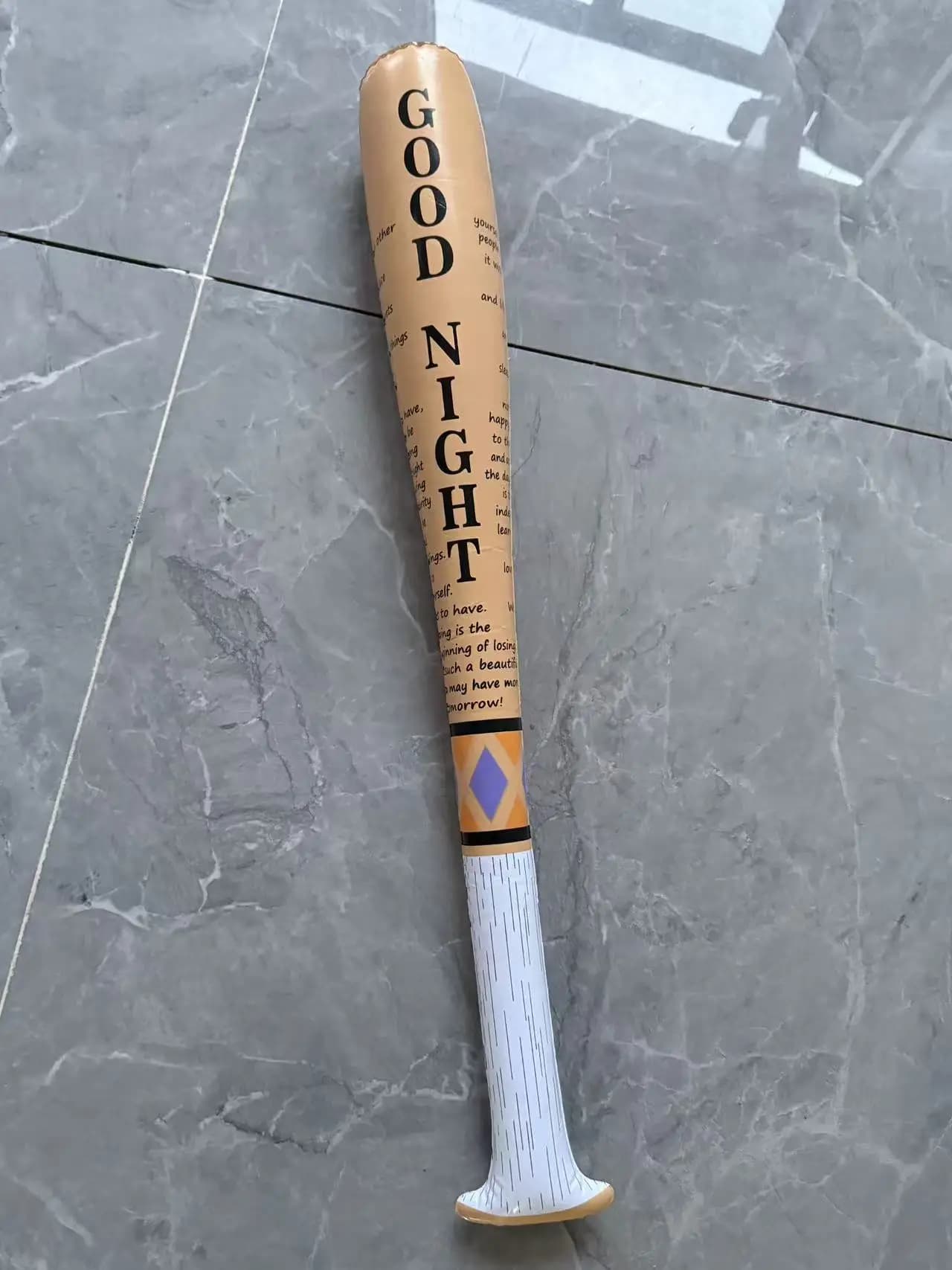 Grande batte de Baseball la fille du Clown 1:1, accessoire d'arme de Cosplay en caoutchouc PU souple