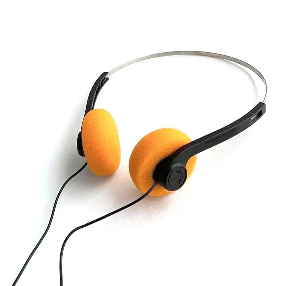 3.5mm universel casque musique MP3 rétro Portable filaire casque sport mode suppression de bruit cas