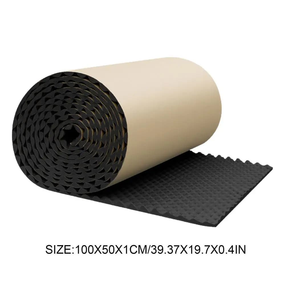 Panneaux acoustiques auto-adhésifs, barrière acoustique, panneaux insonorisants pour murs, coussinet