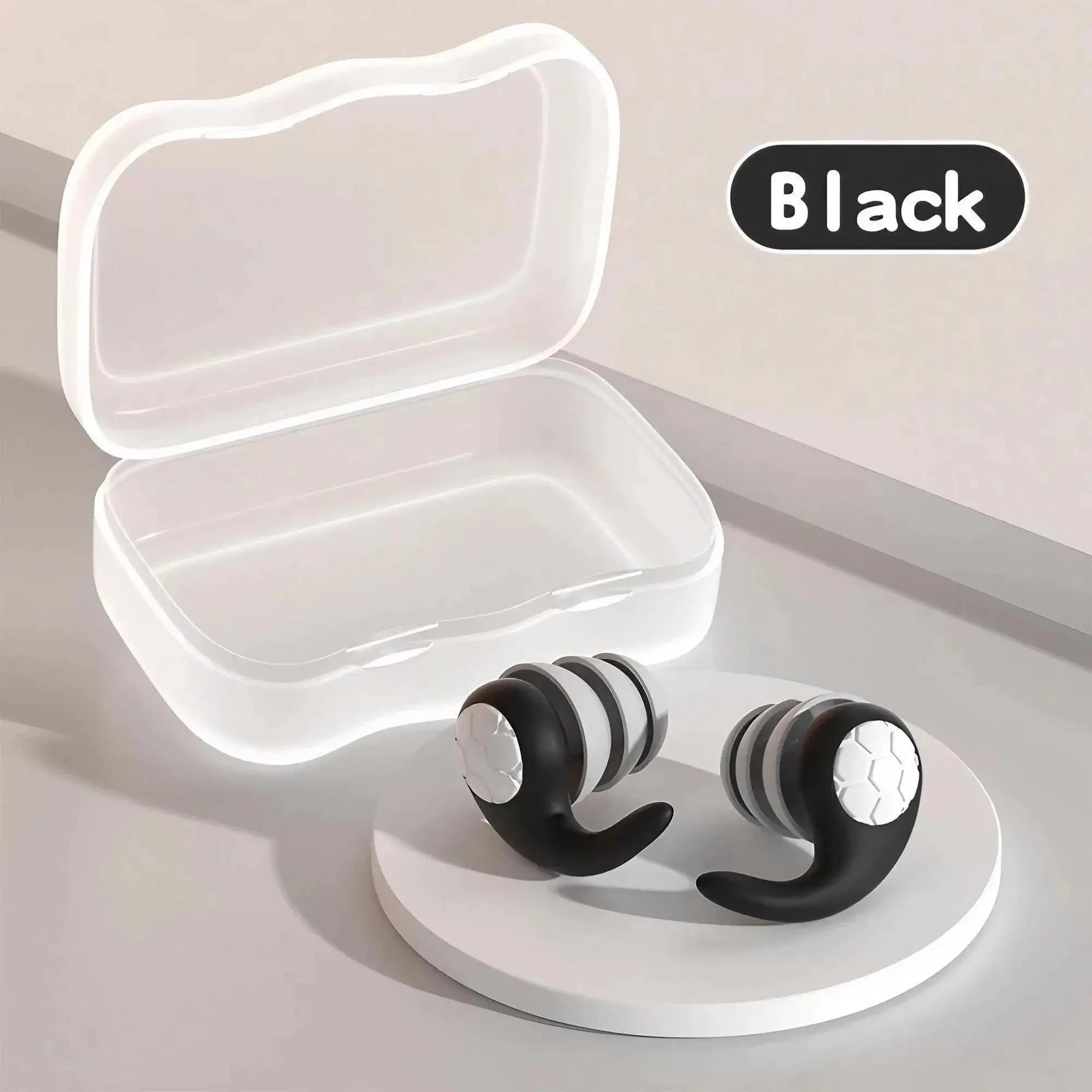 Bouchons d'oreille en silicone pour le sommeil, réduction du bruit, suppression du son, travail de s