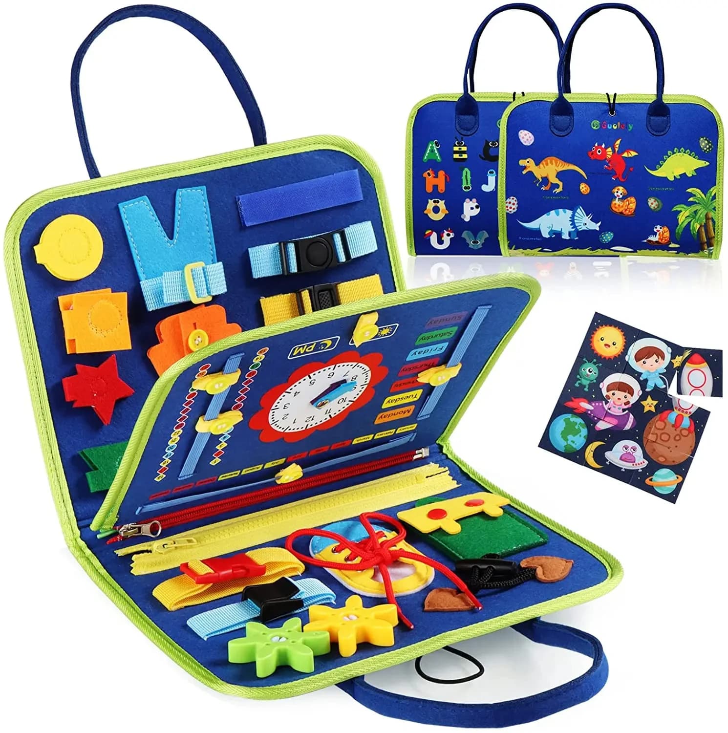 Jouets Montessori, planche d'activités sensorielles, planche de développement des capacités motrices