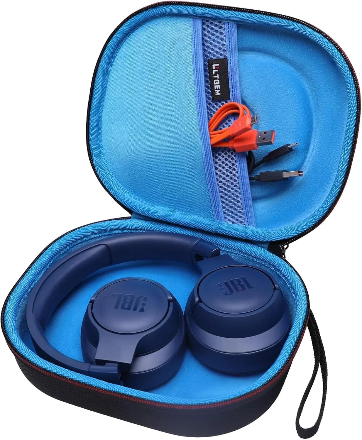 Étui rigide LTGEM EVA pour casque sans fil Bluetooth JBL Live 770NC/660NC/650BT/460NC/670NC/400BT/E4