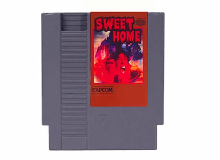 Sweet Home - Cartouche de jeu 72 broches pour console de jeu vidéo NES 8 bits (économie de batterie)